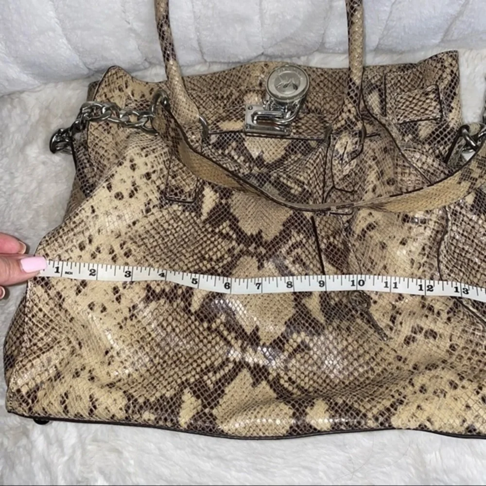 Michael Kors snake print Large Tote Hamilton - Picture 13 of 15